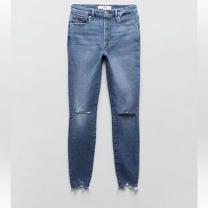 Good American x Zara High Rise Skinny Jeans